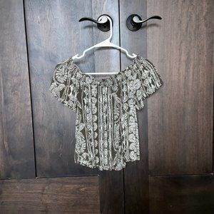 Off the shoulder top